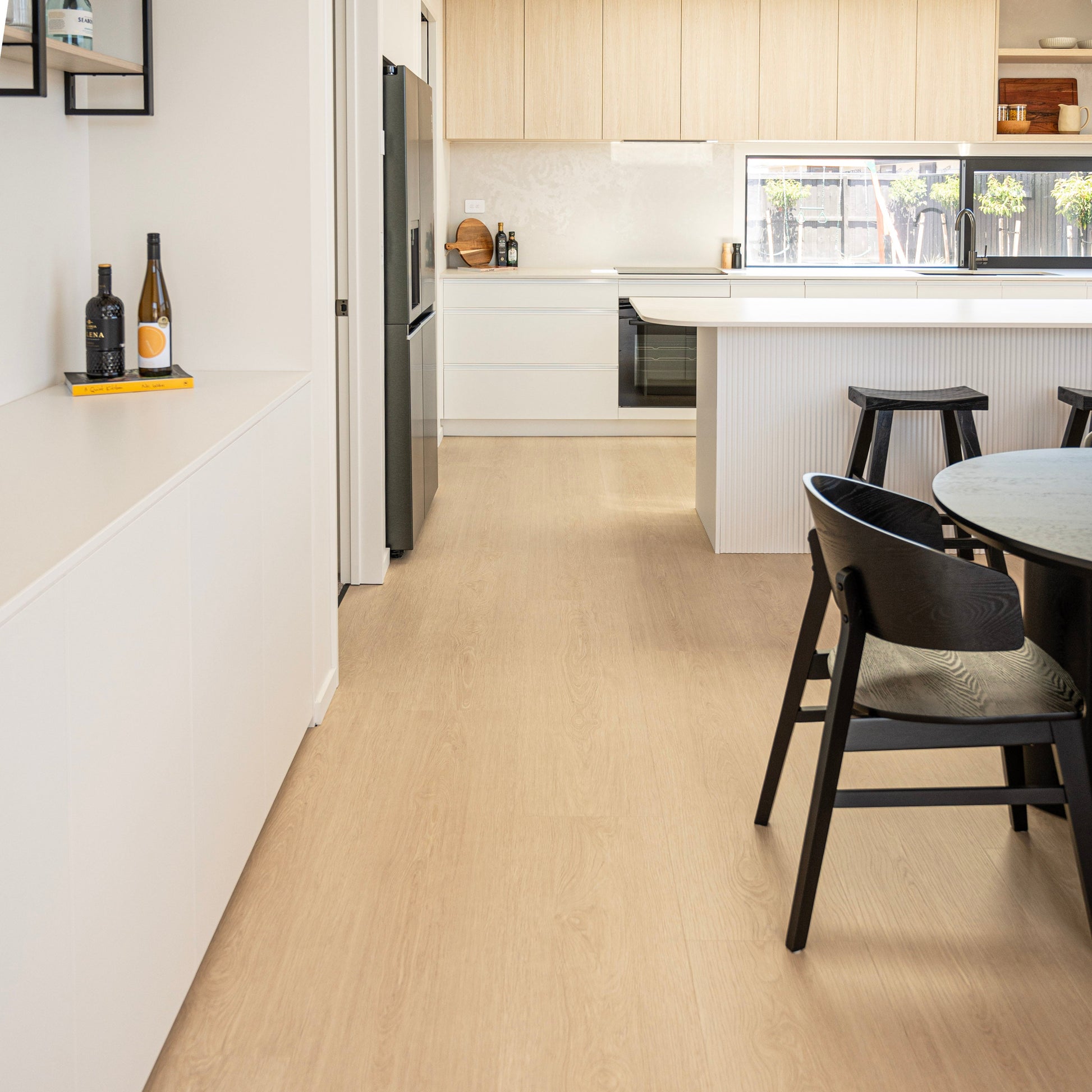 Calatrava Oak laminate flooring room detail
