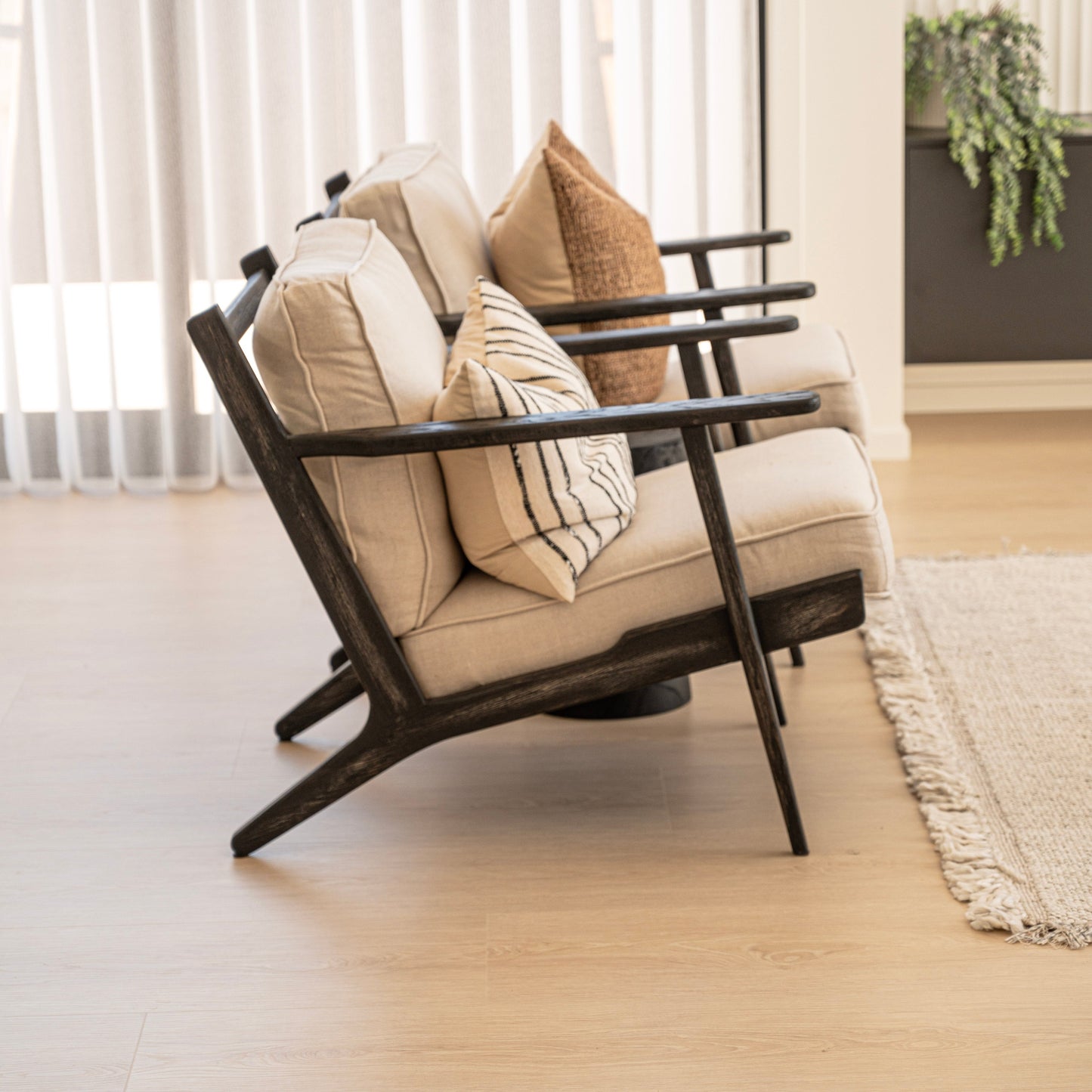 Calatrava Oak laminate flooring installed