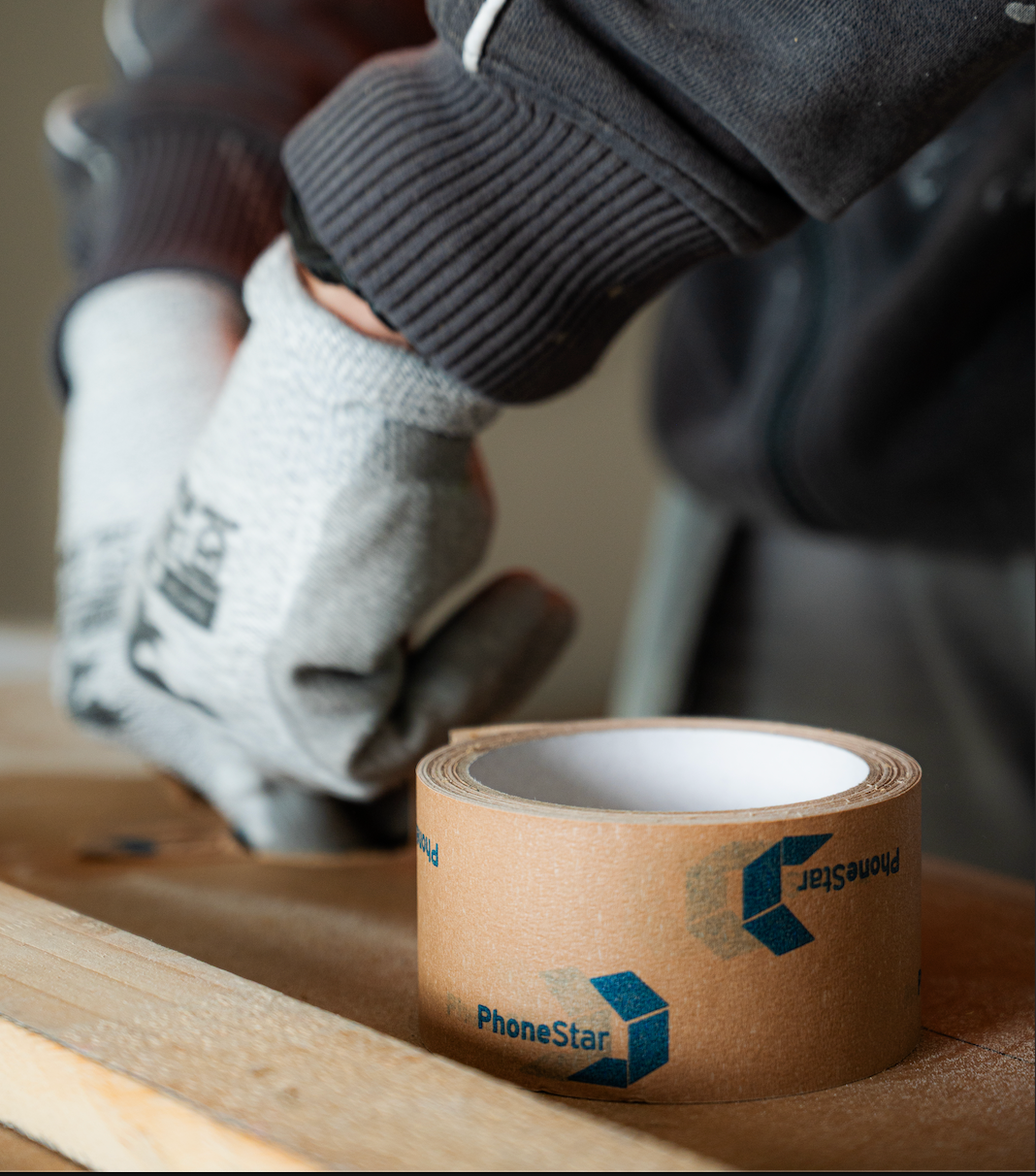PhoneStar Tape application detail